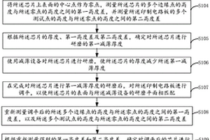 芯片的加工方法