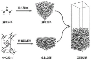 溶液中含能材料結(jié)晶形貌的計算方法