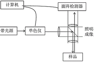 薄膜厚度微區(qū)成像的檢測(cè)裝置及方法