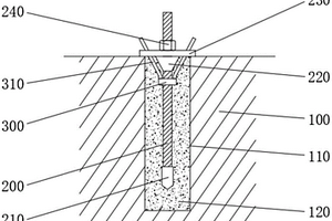 新型錨桿錨固密實(shí)度無損檢測的布置結(jié)構(gòu)