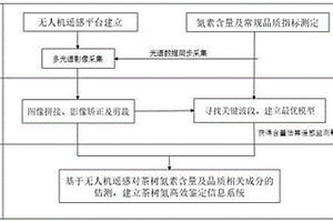 基于無(wú)人機(jī)多光譜遙感的茶樹(shù)氮素診斷及品質(zhì)指標(biāo)測(cè)定的預(yù)測(cè)方法和系統(tǒng)