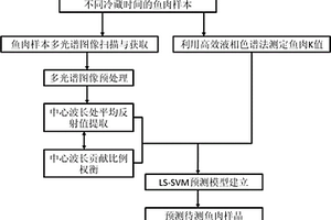 基于多光譜成像在線測定魚肉新鮮度指標K值的方法