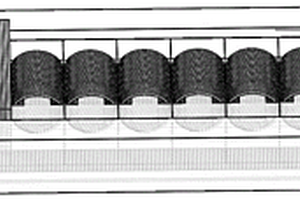 產(chǎn)生SH<Sub>0</Sub>導波的周期電磁鐵陣列電磁聲換能器