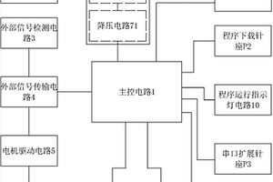 自動售貨機的升降臺電路