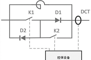 直流無弧故障限流器及控制方法