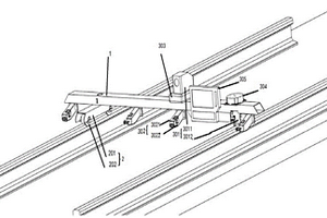 鐵軌無損檢測(cè)小車及方法