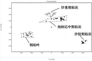 基于氣味識(shí)別鑒定側(cè)柏炭炮制質(zhì)量的方法和應(yīng)用