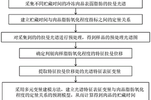 冷凍肉品貯藏時間的無損快速檢測方法