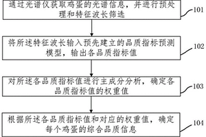 雞蛋綜合品質(zhì)無損檢測方法及裝置