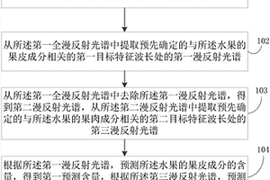 水果無損檢測的方法及裝置