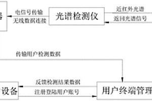 光譜檢測系統(tǒng)及其采用無線數據連接的光譜檢測儀