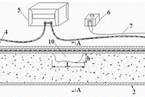 鋼管混凝土內(nèi)表層空腔的定量檢測裝置及檢測方法