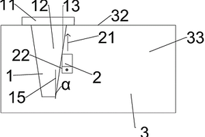 單斜探頭聲束軸線水平偏離角檢具及其檢測(cè)方法