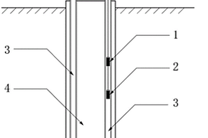 基樁的孔中雙測點(diǎn)低應(yīng)變完整性檢測裝置