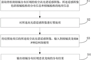 低空高光譜遙感檢測(cè)柑橘黃龍病的方法、裝置及系統(tǒng)