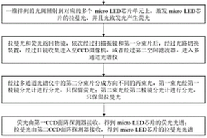 micro LED芯片的拉曼增強(qiáng)的檢測(cè)方法及其裝置