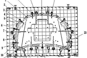 發(fā)動(dòng)機(jī)蓋外板鈑金檢測(cè)治具
