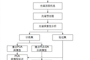 基于近紅外光譜技術鑒別不同品牌和段數(shù)奶粉的方法