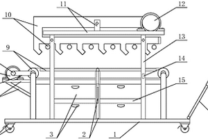 改進(jìn)型的服裝加工用鋪布機(jī)自動(dòng)輸送臺(tái)