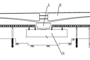 箱梁橋水平轉(zhuǎn)體施工的平衡稱重結(jié)構(gòu)及方法