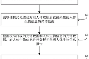 利用反射光譜分析人體生物信息的方法及系統(tǒng)