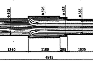 全纖維組織大型單法蘭防爆電機(jī)主軸鍛件加工方法