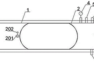 模擬隧道充灌氣囊封堵工作機(jī)理的試驗(yàn)裝置及試驗(yàn)方法