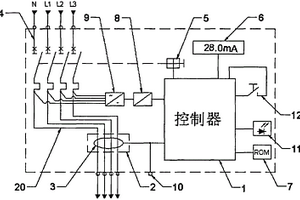 剩余電流保護(hù)和數(shù)據(jù)輸出電路