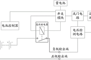 電池包高壓繼電器的高低邊控制電路