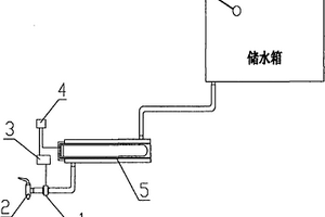 機械式放水龍頭終端飲用水紫外燈消毒裝置