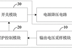 電源降壓輸出過壓保護電路及電源