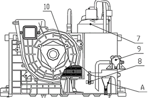 熱泵干衣機(jī)排水結(jié)構(gòu)及熱泵干衣機(jī)、洗干一體機(jī)