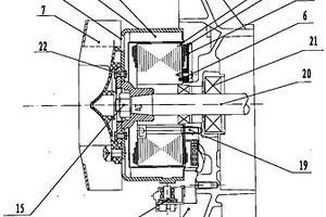 摩托車發(fā)動機(jī)的無刷磁電機(jī)