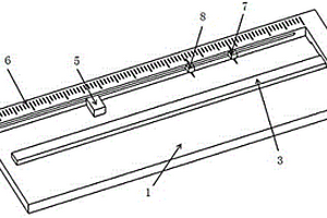 拉伸試驗(yàn)失效試樣的長度測量裝置