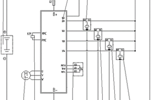 非接觸式電動(dòng)叉車(chē)起重操縱裝置