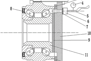 輪轂軸承內(nèi)密封氣密性的試驗裝置