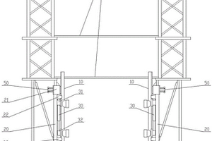 空心墩施工安全爬架