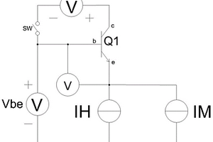 帶結(jié)溫監(jiān)控的三極管間歇壽命試驗的電路控制結(jié)構(gòu)