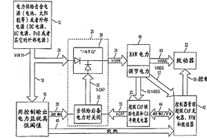 具有電力失效控制電路的電子鎖