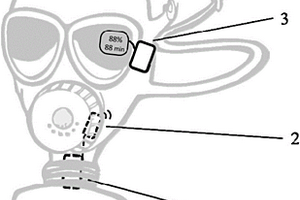 聲表面波防毒面具失效預(yù)警裝置