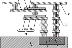 層疊MIM電容檢測結(jié)構(gòu)及其檢測方法