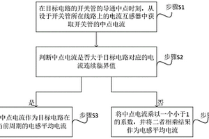 升/降壓電路的電感電流檢測方法、系統(tǒng)及裝置