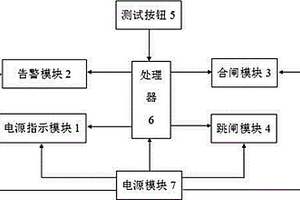 斷路器防跳回路測試裝置