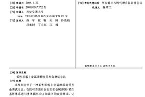 柔性基板上金屬薄膜疲勞壽命測(cè)試方法