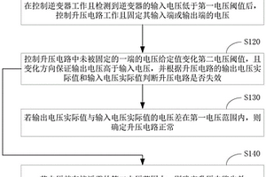 升壓電路失效檢測方法及裝置