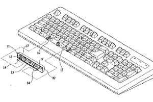 鍵盤按鍵開關(guān)平衡桿組裝防呆結(jié)構(gòu)