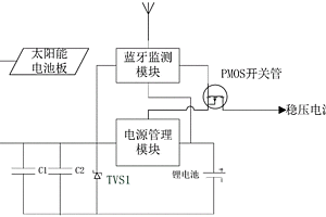 戶外微功率設備太陽能供電電路