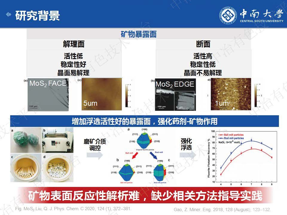 礦物表面反應(yīng)性解析的新進(jìn)展