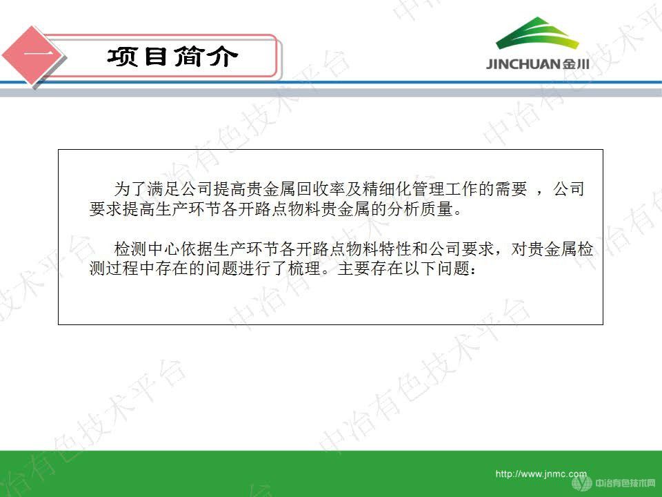 冶煉棄渣、高鹽液體樣品中貴金屬分析方法的改進