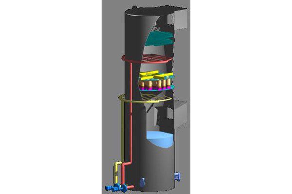 超強(qiáng)湍流傳質(zhì)塔的優(yōu)勢(shì)廣泛適用于在各種工業(yè)窯爐煙氣處理做到除塵脫硫脫硝一體化
